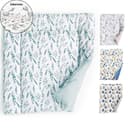 BABEES Wickelauflage Zweiseitig 100% Baumwolle Wasserdicht Bild 2