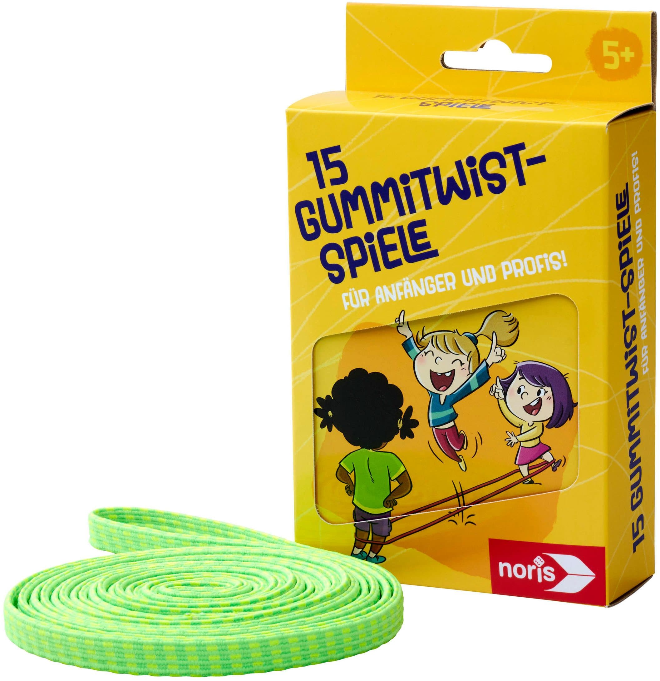 Noris Gummitwist Spiel Geschicklichkeitsspiel Bunt - Bild 2
