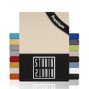 STUDIO Spannbettlaken Premium Jersey Creme 140x200 Bild 2