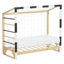 ML-DESIGN Spielbett Kinderbett Fußballtor Holzbett mit Matratze Bild 2