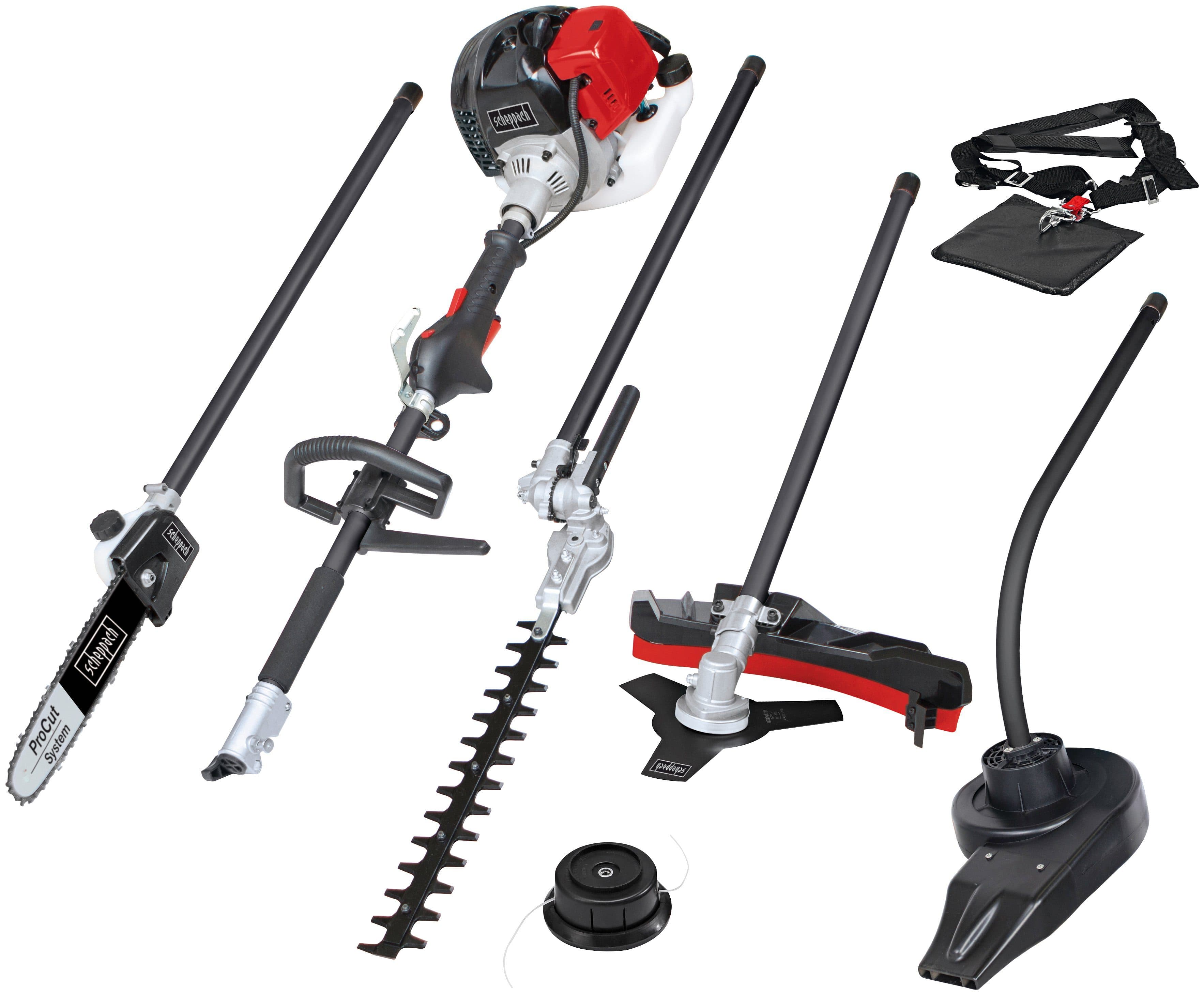 Scheppach 5-in-1 Multigartengerät MTC42-5P Motorsense Heckenschere