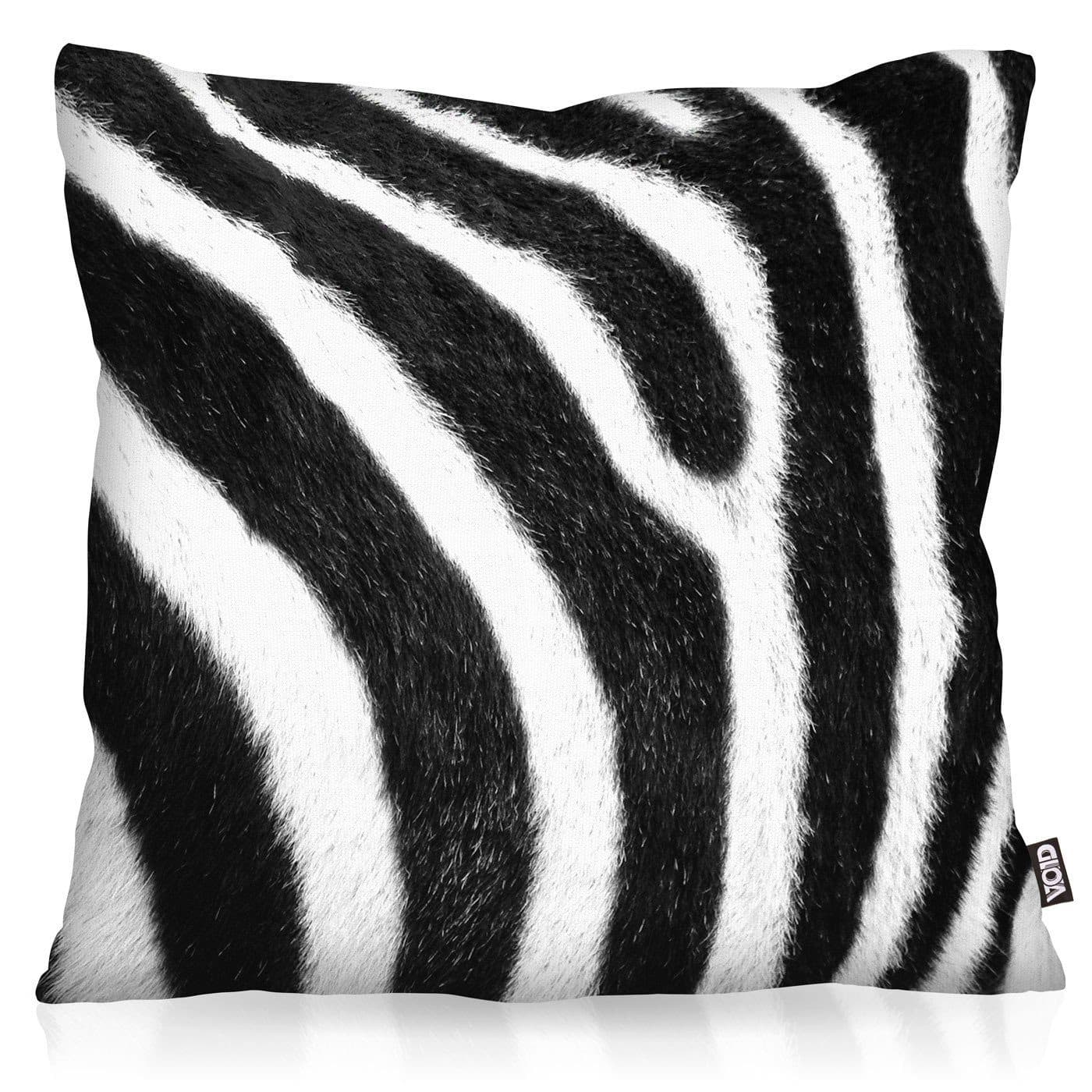 VOID Kissenbezug Zebrafellmuster Outdoor Indoor Leinwand - Bild 2
