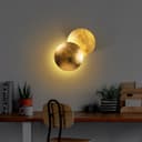 Opviq Wandleuchte METAL BODY Gold Metall Modern Bild 2