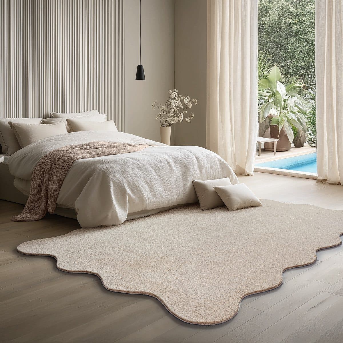 Teppich THE CARPET Relax Scallop Beige - Bild 2