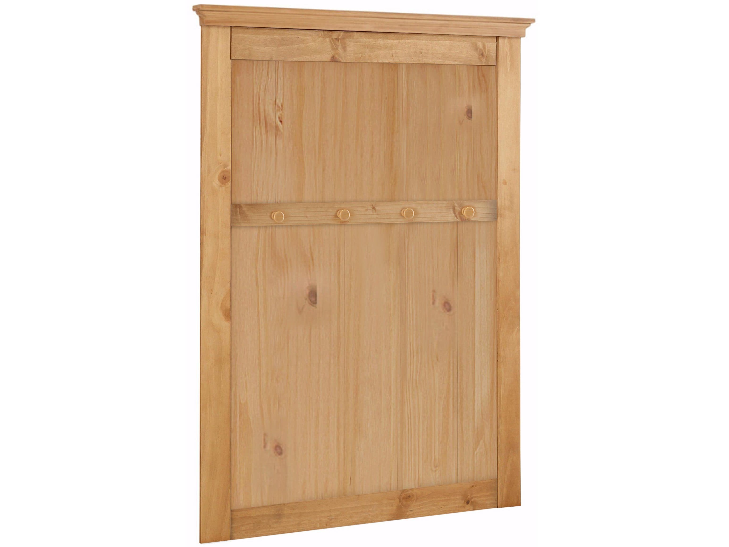 loft24 Wandgarderobe Selma Kiefer Landhausstil 4 Haken Beige - Bild 2