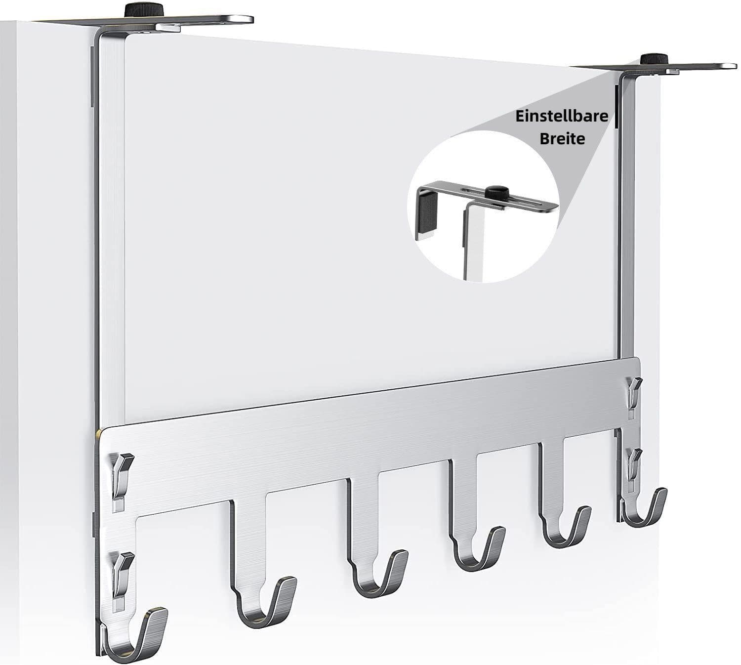 Elegear Kleiderhaken Edelstahl 6 Haken 40x22cm - Bild 2