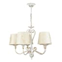 Licht-Erlebnisse Kronleuchter GANARA Shabby Gold Ecru Bild 2