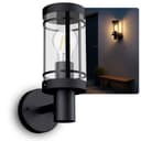 SSC-LUXon LED Außen-Wandleuchte MIENTO Schwarz IP44 Warmweiß Bild 2