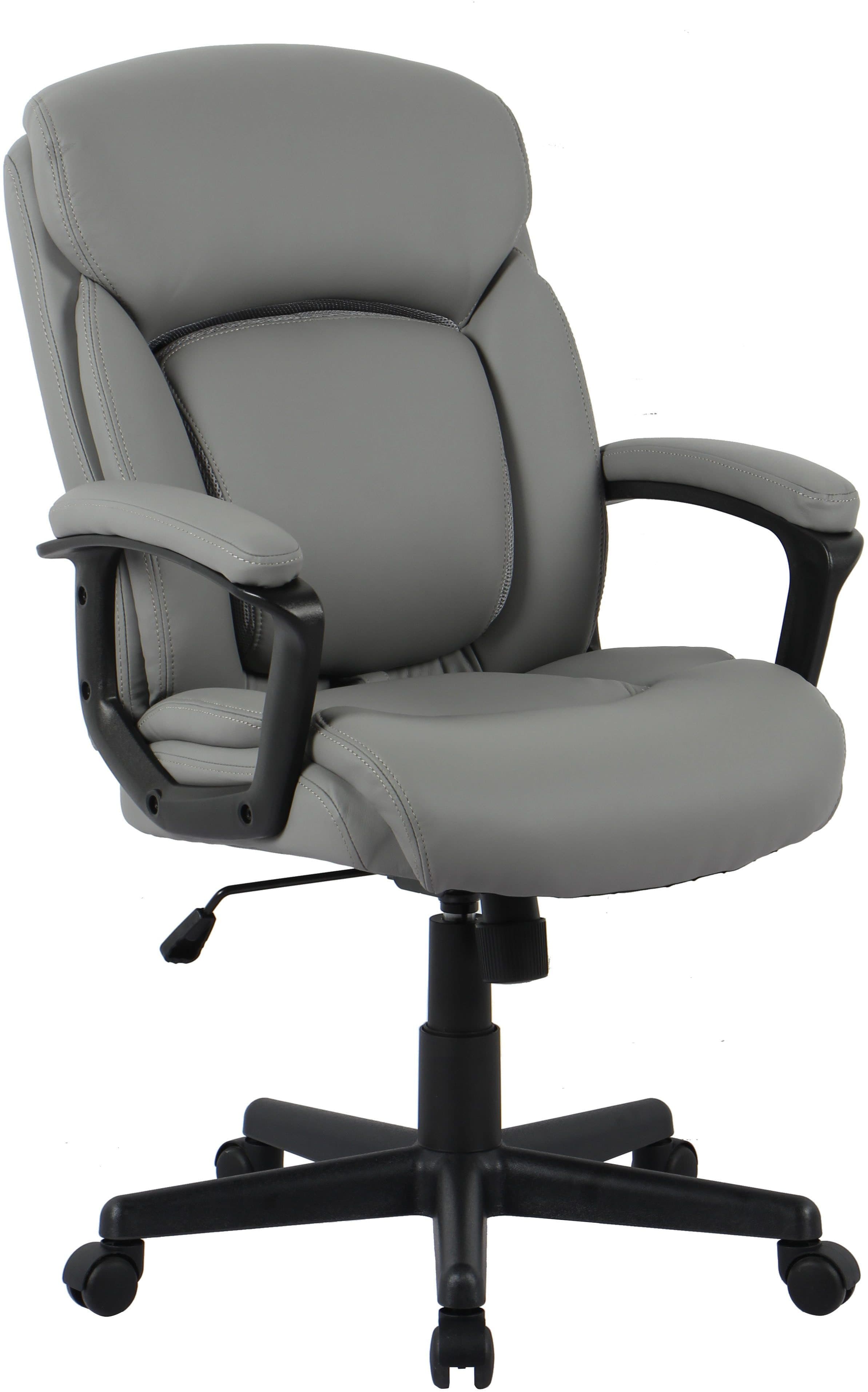 Chefsessel OTTO HOME Julia Grau Taupe Kunstleder Ergonomisch - Bild 2