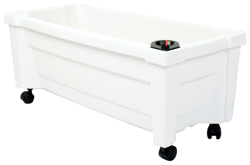 KHW Pflanzkasten Calypso mit Bewässerungssystem und Rollen - Bild 2