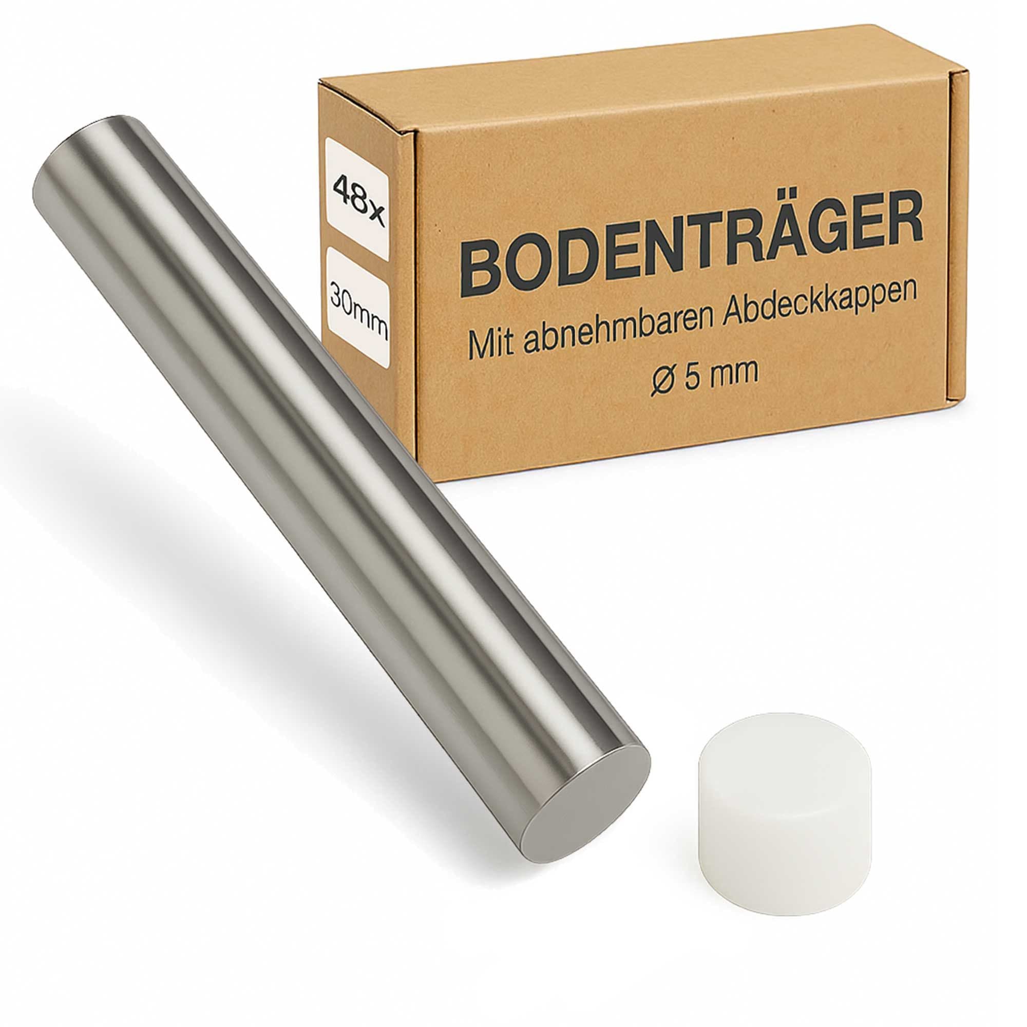 K-Möbel Regalbodenträger Stahl 48-tlg. silber - Bild 2
