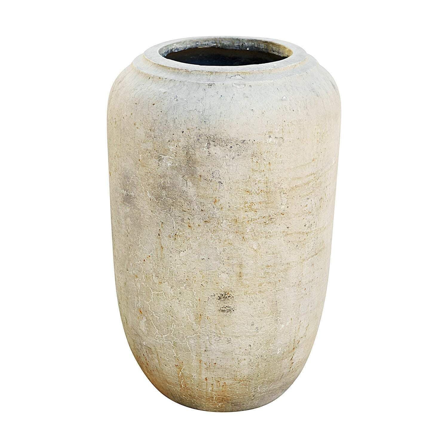 Mirabeau Bodenvase Xerette antikbeige Übertopf - Bild 2
