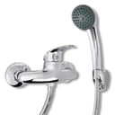 vidaXL Duscharmatur Bad Dusche Mischbatterie Set Chrom mit Duschbrause Bild 2