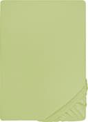Biberna Spannbettlaken Thea Jersey-Elasthan Grün 140-160x200-220 cm Bild 2