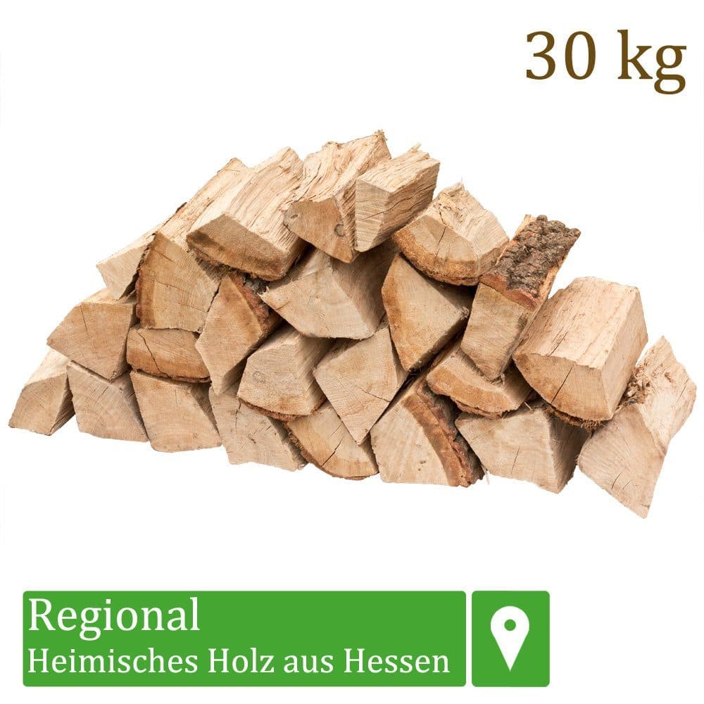 Flameup Kaminholz Eiche 25cm, 30kg Ofenfertig - Bild 2
