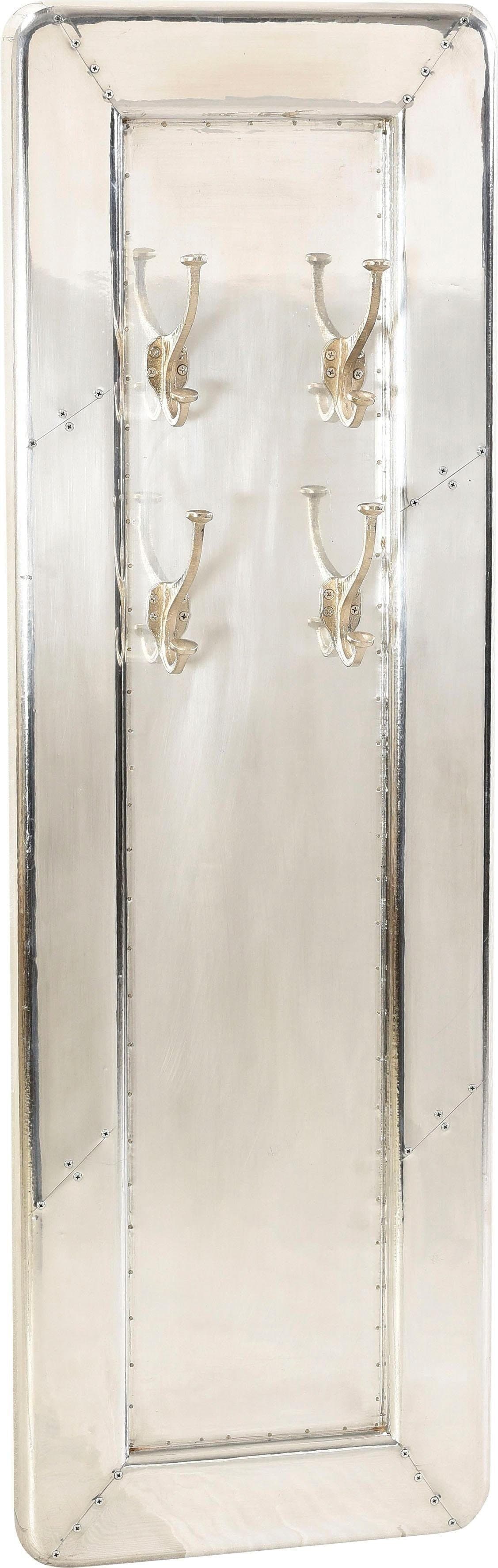 SIT Airman Wandgarderobe Silber Aluminium Optik - Bild 2