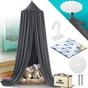 KIDIZ Baldachin Kinderzimmer Anthrazit Polyester Bild 2