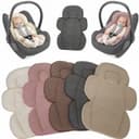 Primawela Sitzverkleinerer Bouclé Braun Einlage für Babyschale Auto Bild 2