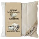 Meivita Merino Kopfkissen 100% Wolle Füllung Baumwolle Bezug Bild 2