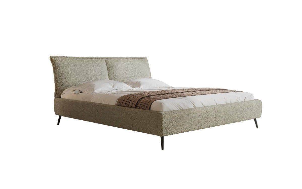 Luxusbetten24 Polsterbett Zoe Beige Bouclé mit Stauraum - Bild 2