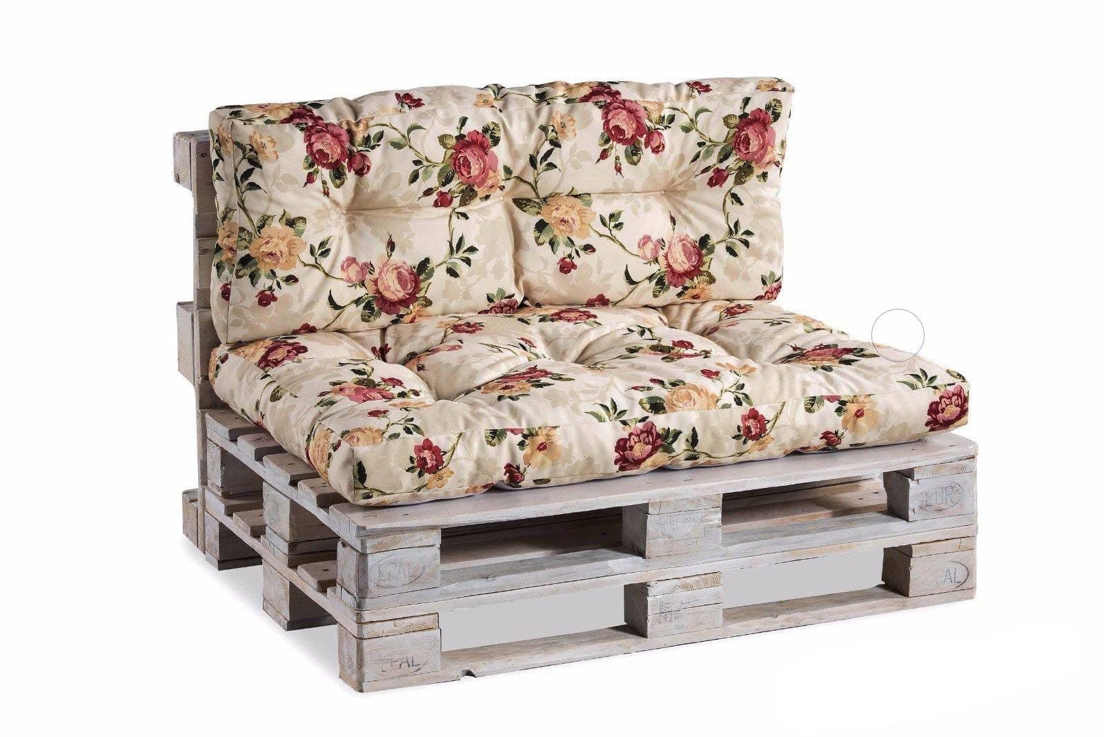 FAVRE Palettenkissen PPI Rückenlehne Bunt Polyester