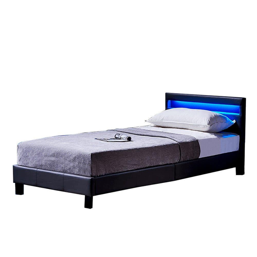 HOME DELUXE LED Bett Astro Dunkelgrau Modernes Design - Bild 2