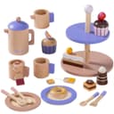howa Kaffeeset und Teeset aus Holz für Kinder 4898, 19-teilig Bild 2