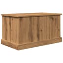 vidaXL Aufbewahrungsbox Artisan-Eiche Holzwerkstoff mit Deckel Bild 2