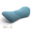 Zaewry Ergonomisches Rückenkissen Memory Foam Lendenstütze Blau Bild 2