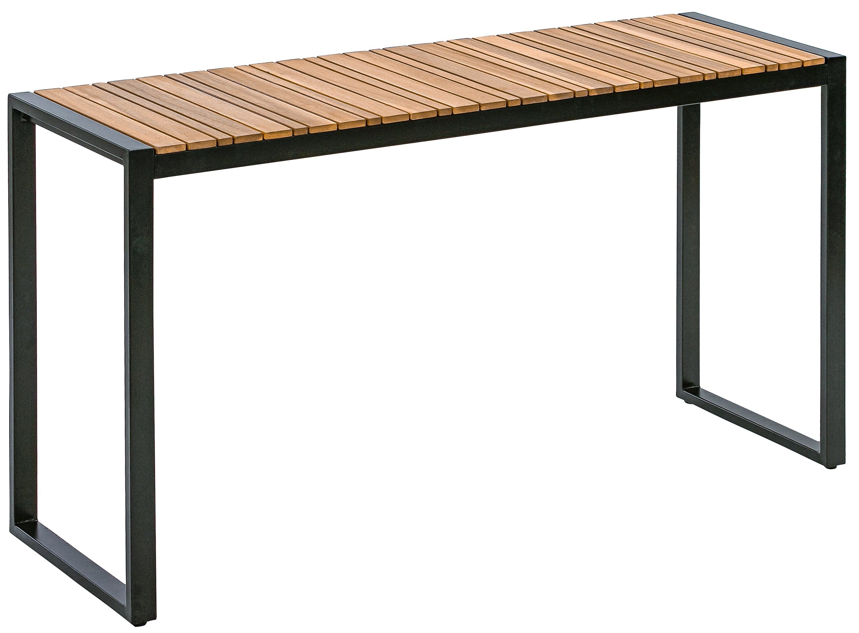 Dehner Balkontisch Chicago Wood Akazienholz Stahl Modern - Bild 2