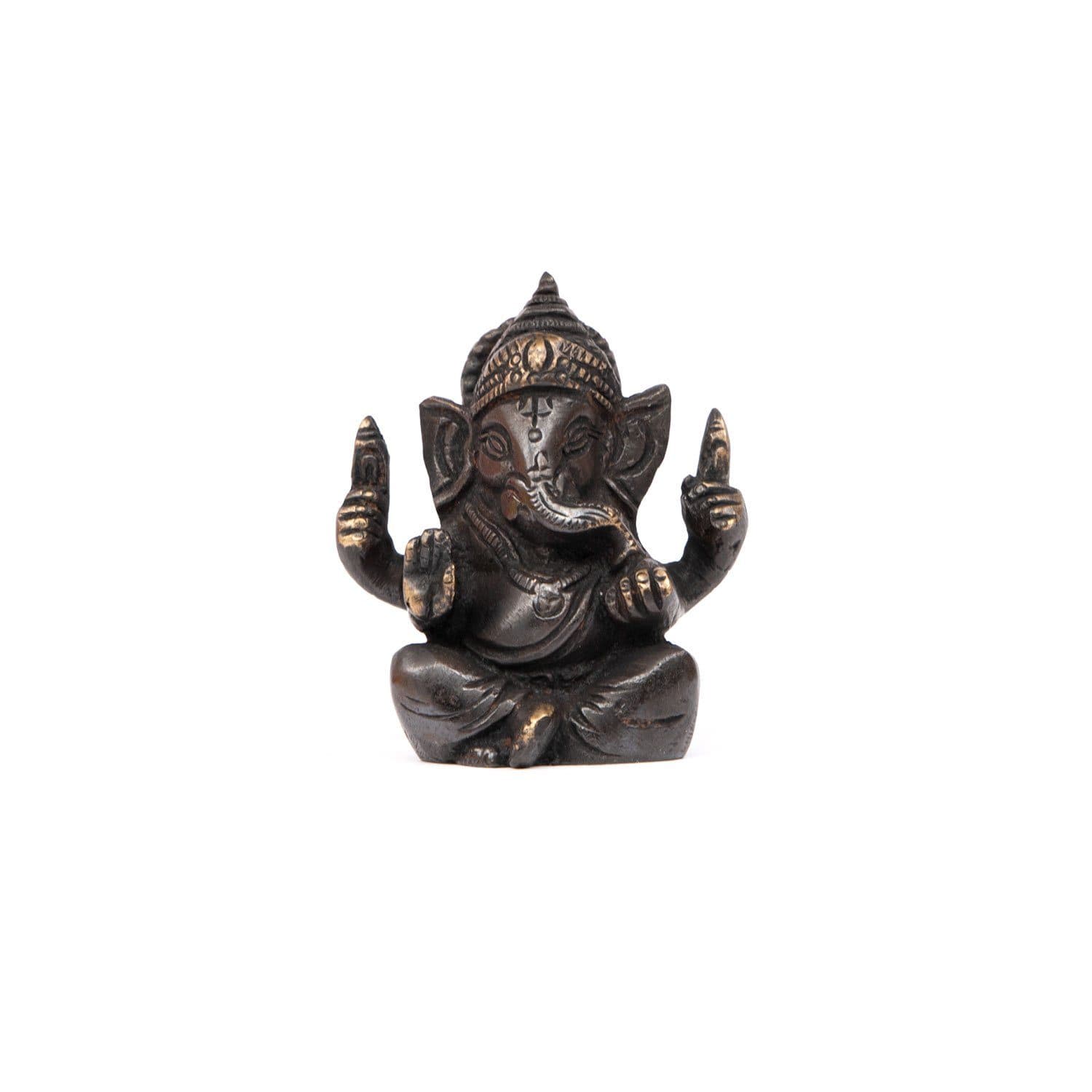 Bodhi Ganesha Dekofigur Klein Schwarz ca. 7 cm - Bild 2