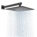 Rainsworth Regenduschkopf Schwarz 304 Edelstahl 40x40cm Bild 2