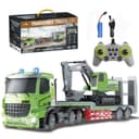 Esun RC-Auto RC LKW Spielzeug 1:12 Ferngesteuerter Truck & Bagger Set mit Lichtern Bild 2