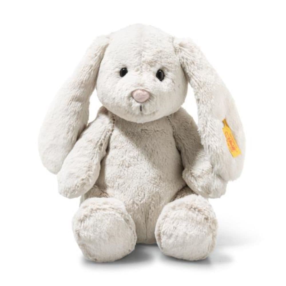 Steiff Nachtlicht Hoppie Hase 28 cm hellgrau mit warmweißem Licht - Bild 2