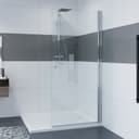 IMPTS Walk-in-Dusche Glaswand 6mm ESG Pendeltür Bild 2