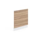 Vicco Frontblende R-Line Sonoma/Weiß 60 cm für Geschirrspüler Bild 2