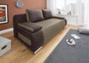 Schlafsofa COLLECTION AB Moritz Braun mit Bettkasten und Federkern Bild 2