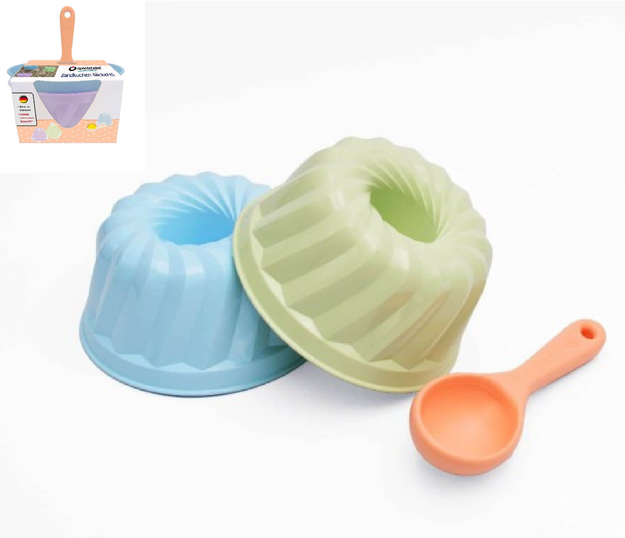 TINTI Sandform-Set Spielstabil 5069 Sandkuchen Bäckerei 3-teilig
