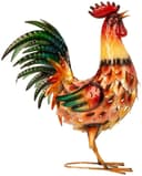 Geschenkestadl Metallhahn XXL 55cm Tierfigur Bauernhof Dekoration Bild 2