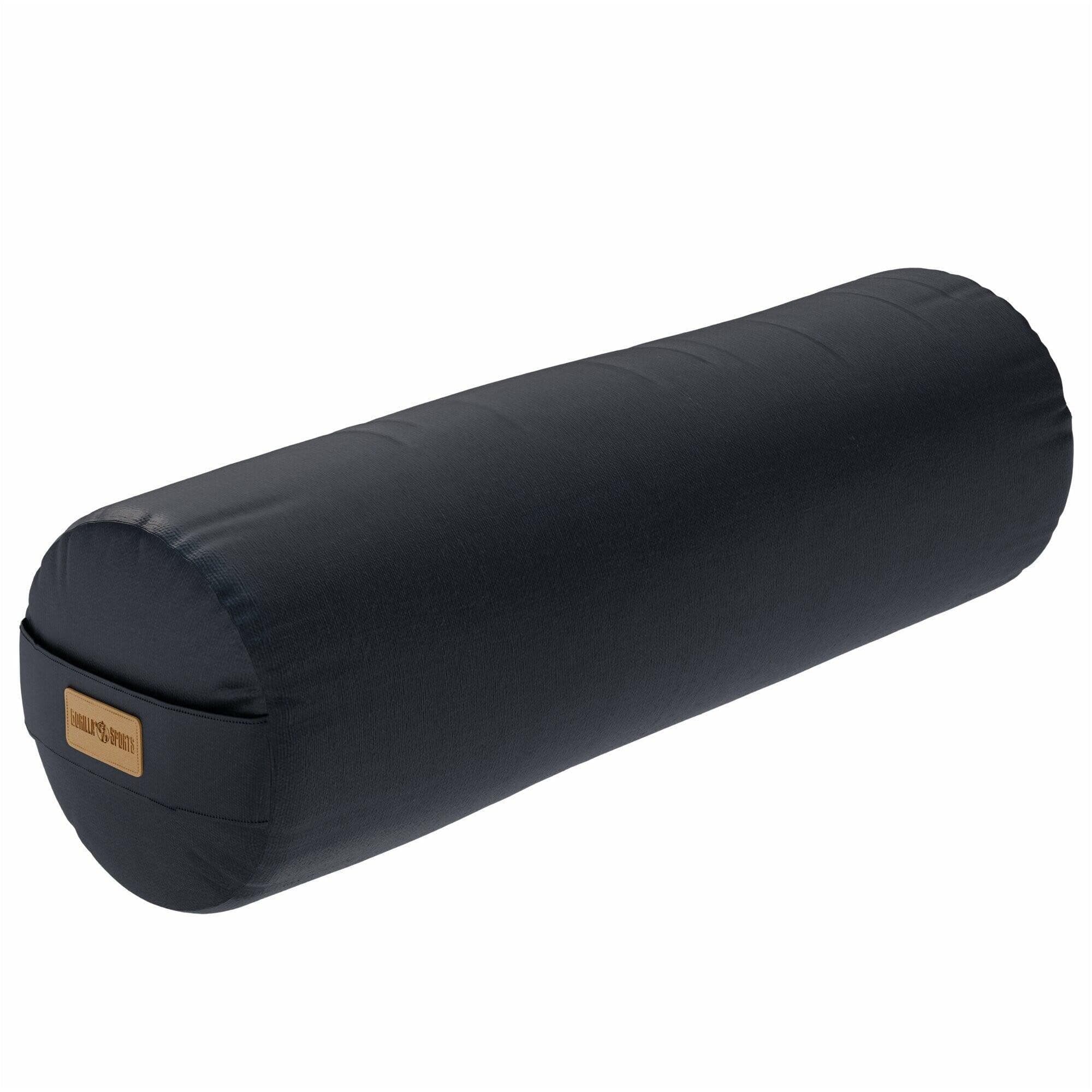 GORILLA SPORTS Yogakissen Yoga Bolster Bio Dinkelspelz