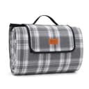 Sekey Picknickdecke 200x200 cm Grau Wasserdicht Faltbar Bild 2