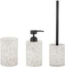 Badaccessoire-Set WENKO Ortezzano grau Kunststoff Bild 2