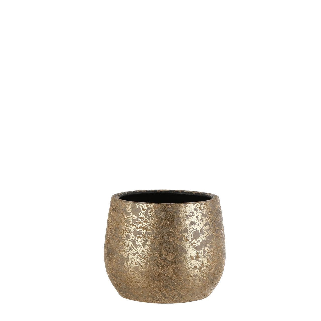 Mica Decorations Blumentopf Terracotta Clemente Gold
