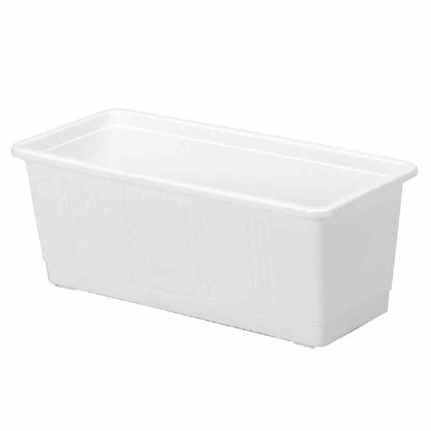 Geli Pflanzkübel Blumenkasten Standard Weiß