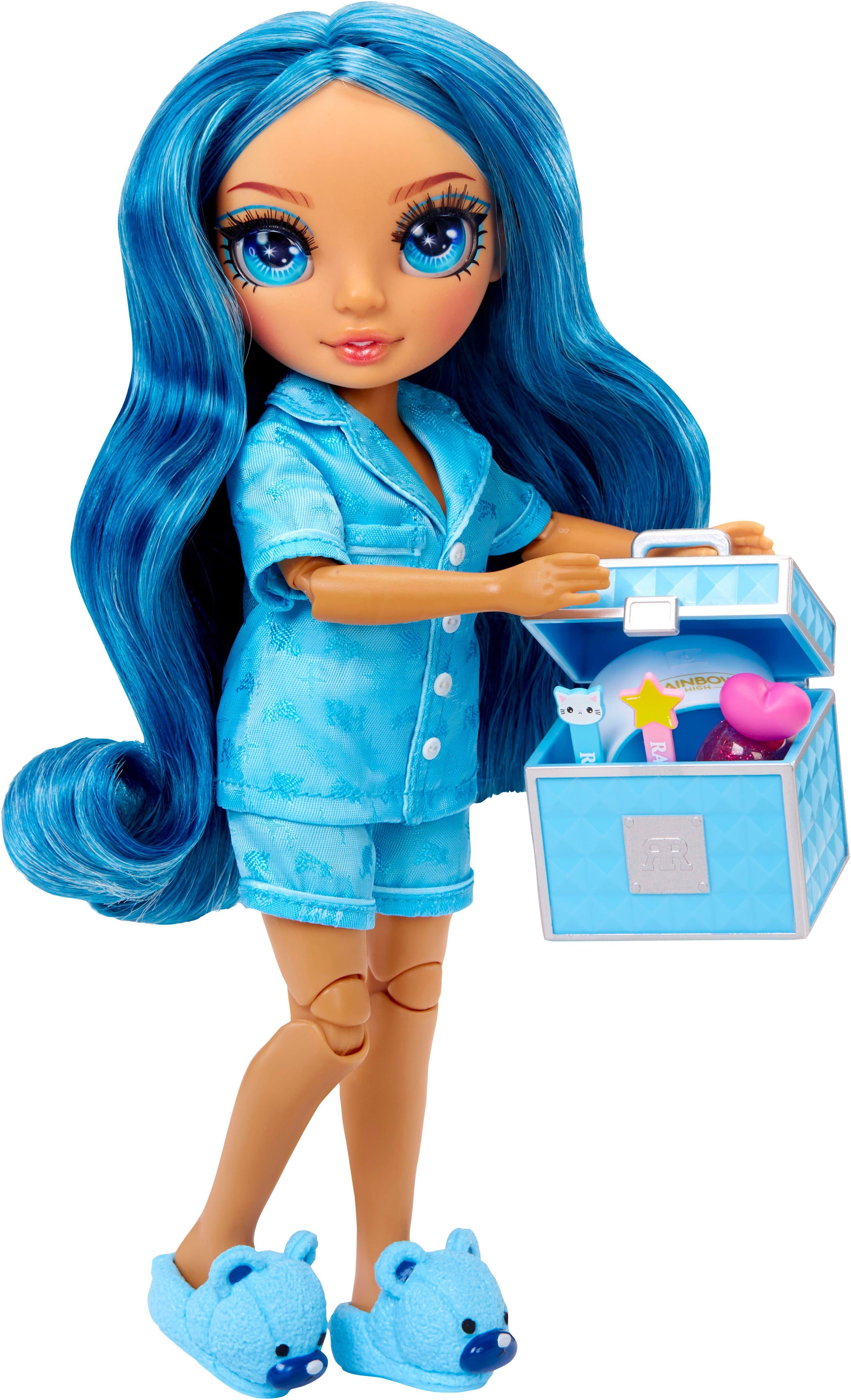 Rainbow High Anziehpuppe Junior High PJ Party Fashion Doll Skyler (Blue) - Bild 2