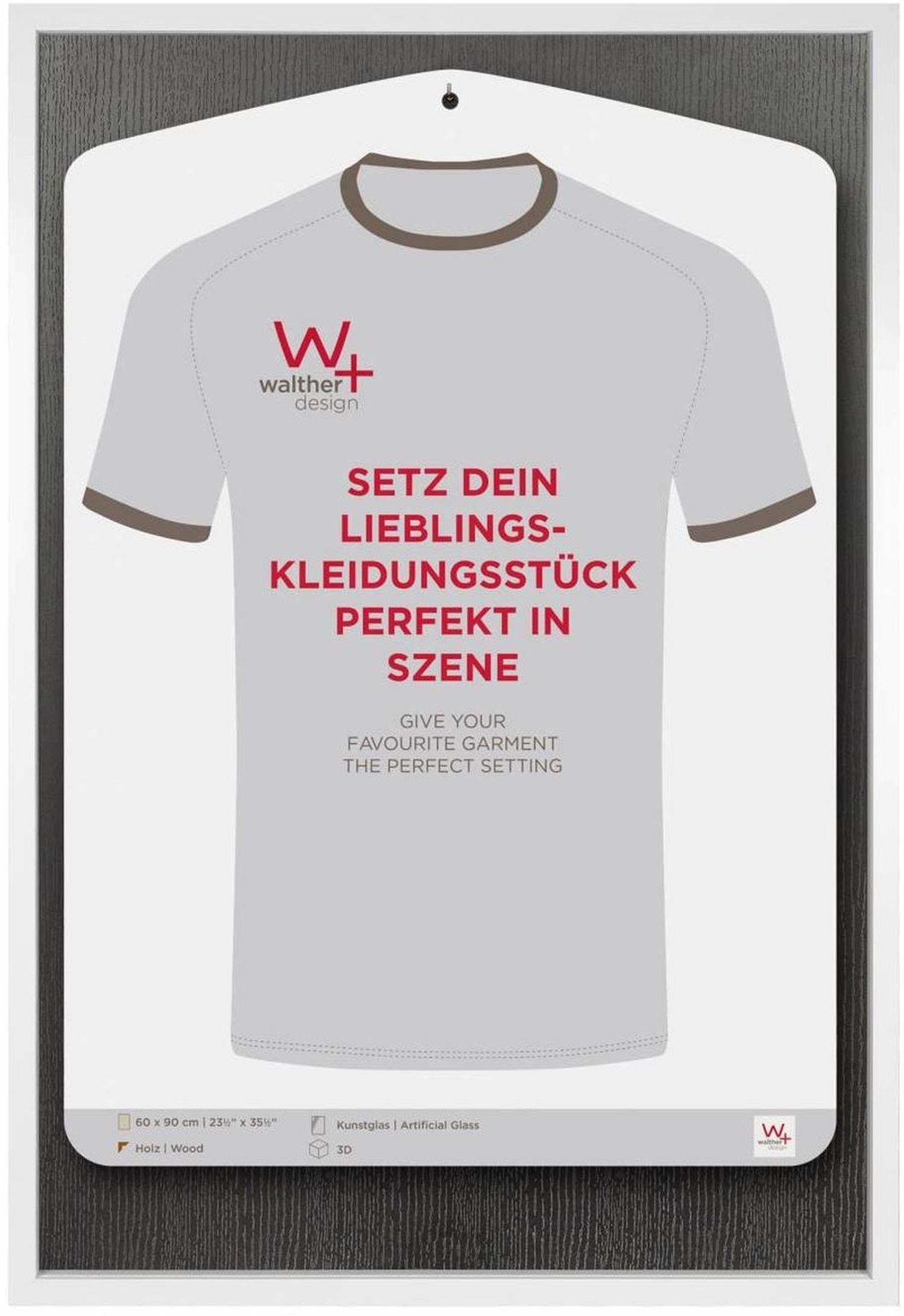 Walther Bilderrahmen EA690W Trikot Holzrahmen Weiß 60x90 cm