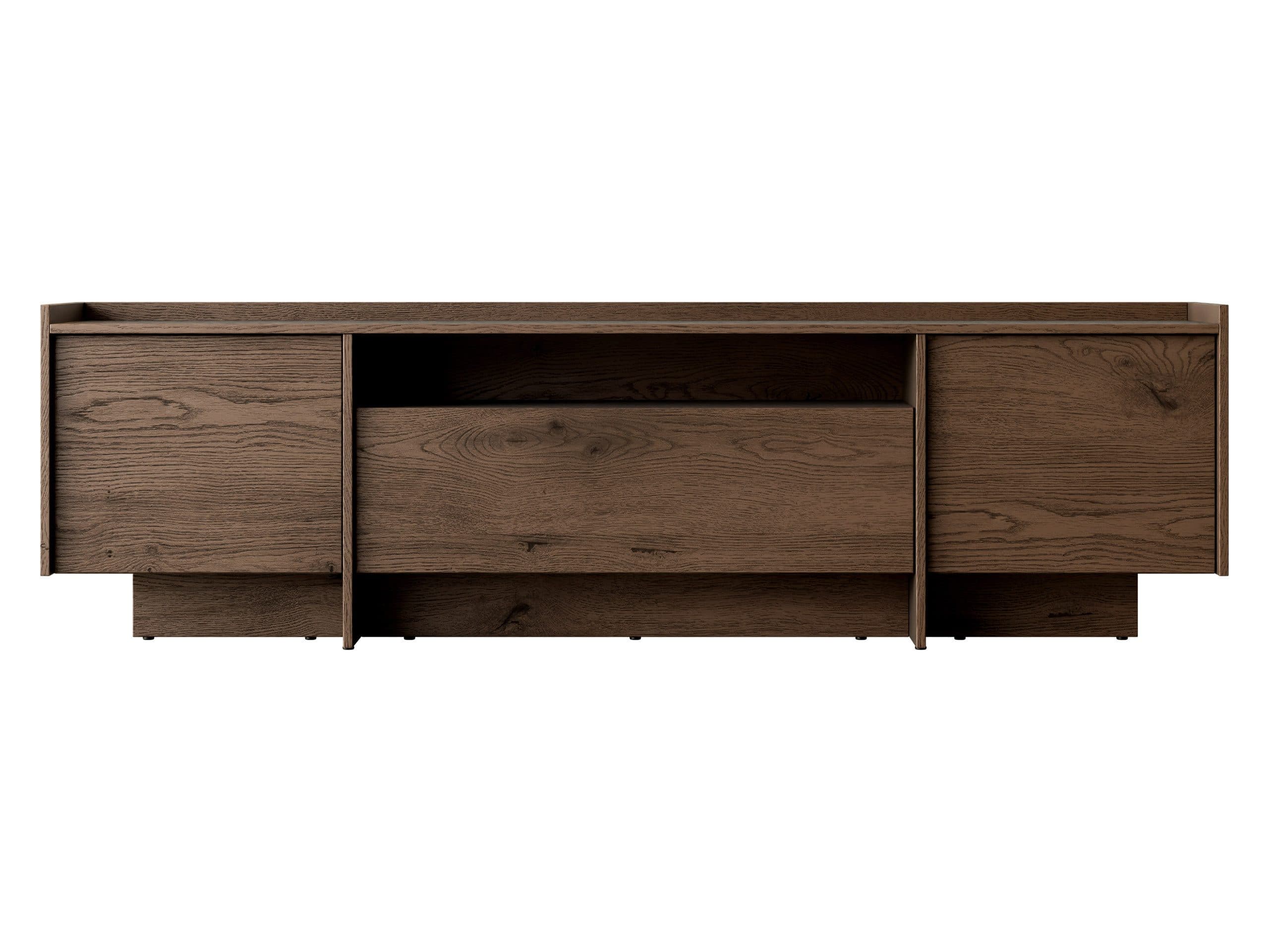 MIRJAN24 TV-Schrank Japandi Braun mit Gasdruckfeder und Push-to-Open - Bild 2