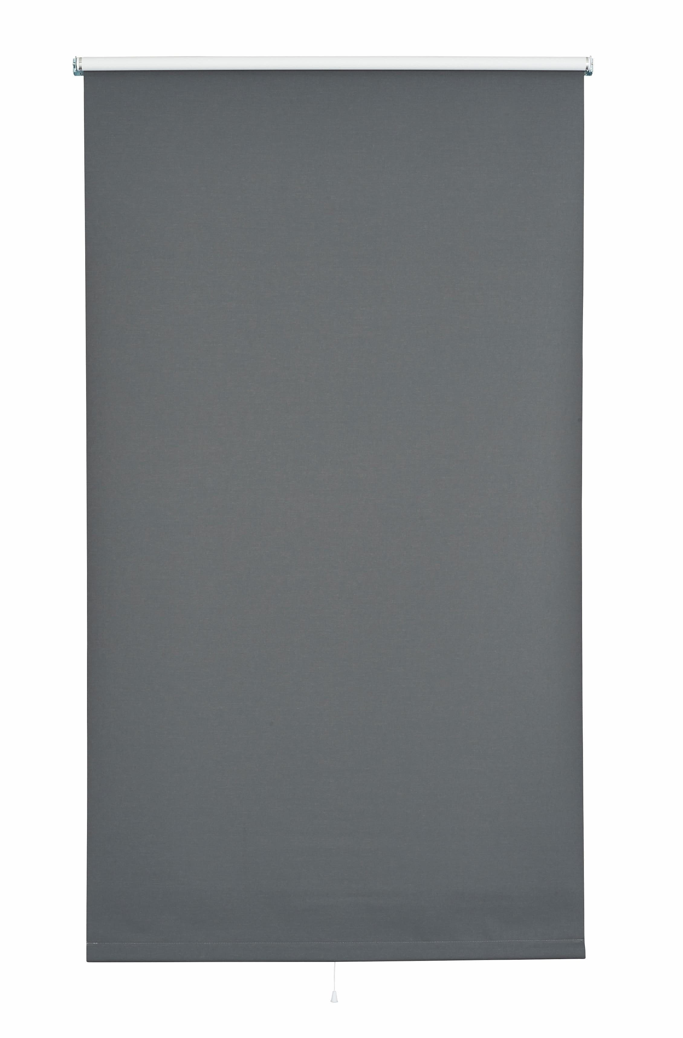 SUNLINES Springrollo Uni Grau Verdunkelnd 62x180cm Polyester - Bild 2