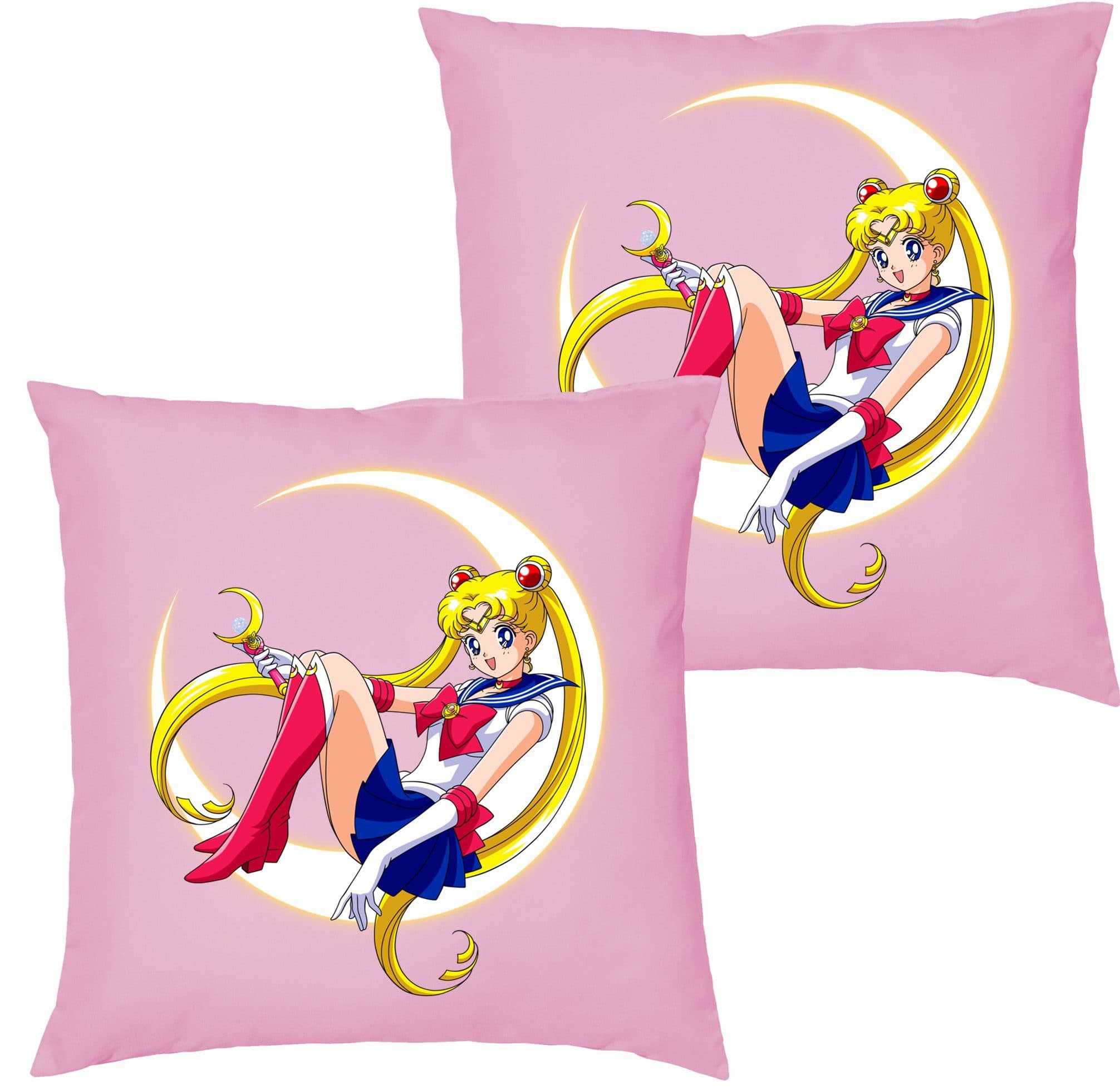 Blondie & Brownie Dekokissen Sailor Moon Rosa Anime Manga - Bild 2