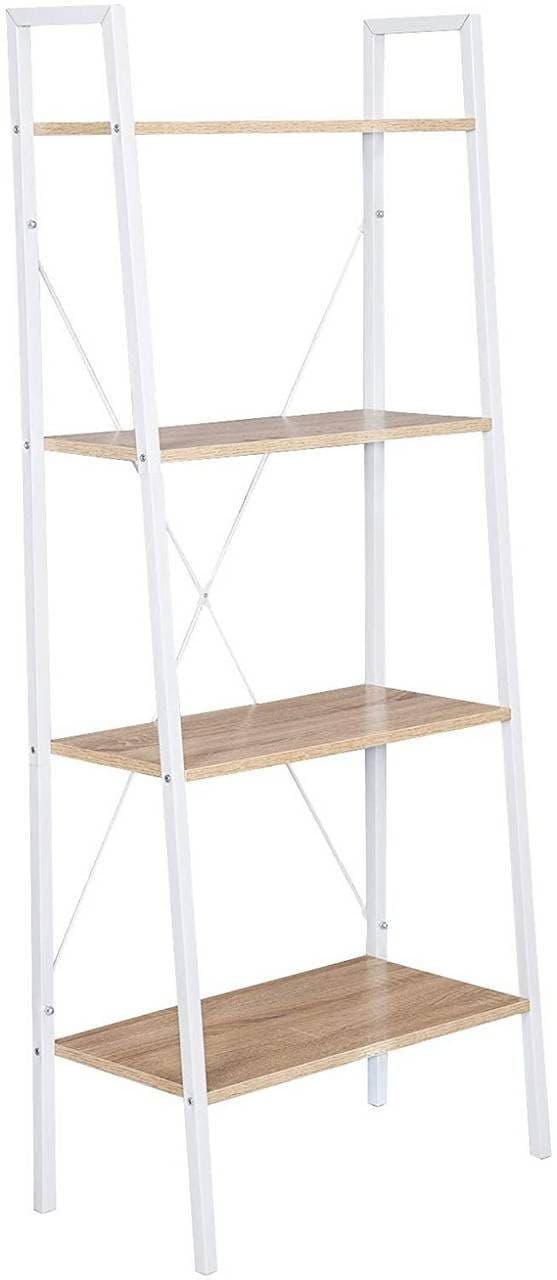 Woltu Küchenregal 4-tlg. Standregal Weiß/Schwarz Modern - Bild 2
